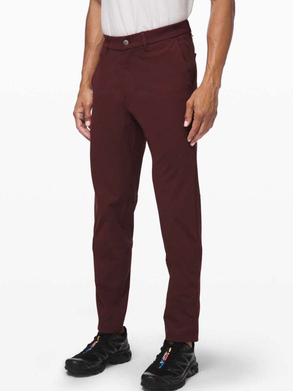 Lululemon Men’s Commission Pant Slim *Warpstreme - Maroon - 33x29